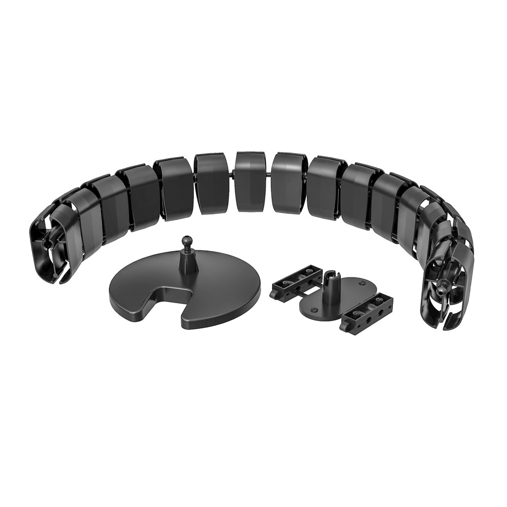 Kabelführung oval für 8 Kabel Kabelführung oval für 8 Kabel