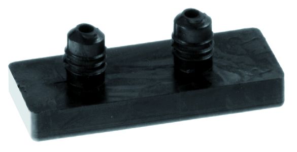 Platten mit Befestigungszapfen