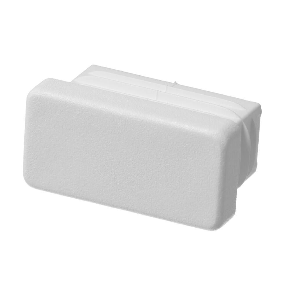 Gleiter für rechteckige Rohre, weiß Gleiter für rechteckige Rohre, weiß